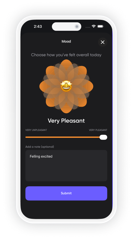Track your mood daily
